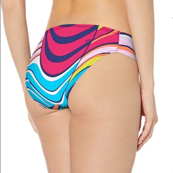 Trina Turk Womens Catch A Wave Bikini Bottom 2 - Picture 2 of 8